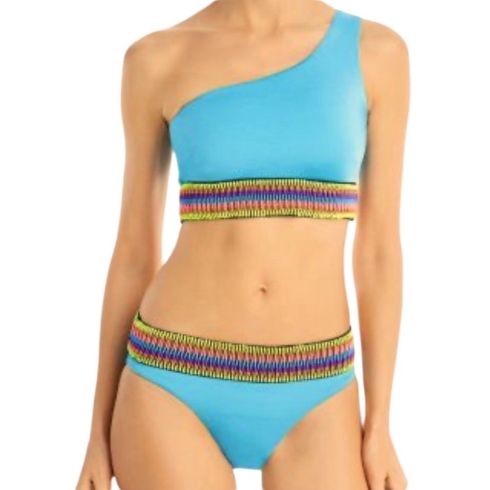 NWT PEIXOTO Zoni One Should Two Piece Bikini Set Size Large